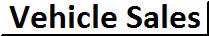 Vehicle Sales